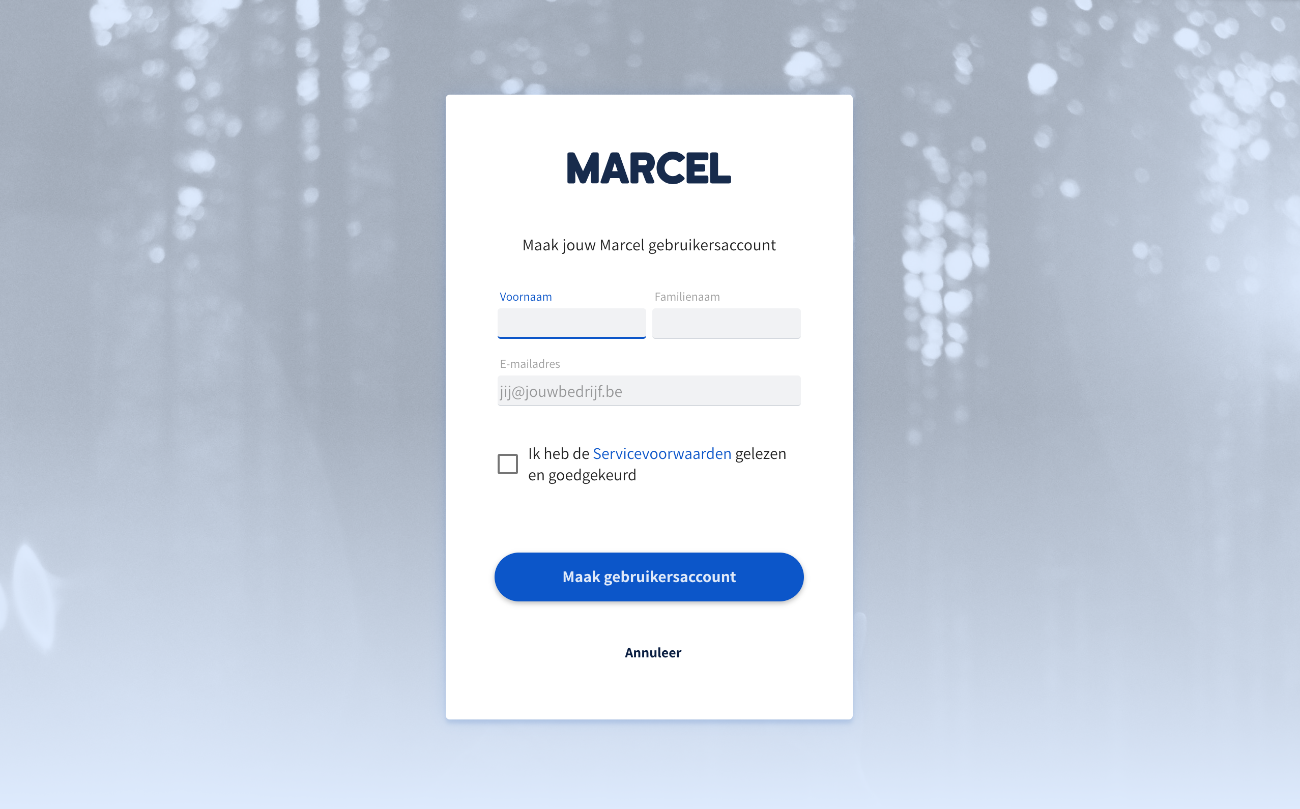 Probeer Marcel gratis uit